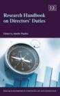 Image for Research Handbook on Directors’ Duties
