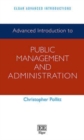 Image for Advanced Introduction to Public Management and Administration