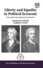 Image for Liberty and equality in political economy  : from Locke versus Rousseau to the present