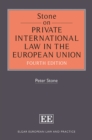 Image for Stone on Private International Law in the European Union