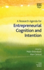 Image for A research agenda for entrepreneurial cognition and intention