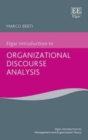 Image for Elgar Introduction to Organizational Discourse Analysis