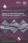 Image for Annals of Entrepreneurship Education and Pedagogy – 2016