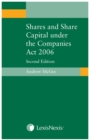 Image for Shares and share capital under the Companies Act 2006