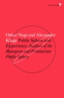 Image for Public sphere and experience: toward an analysis of the bourgeois and proletarian public sphere