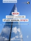 Image for ACCA Accountant in Business Study Manual 2018-19