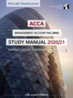 Image for ACCA Management Accounting Study Manual 2020-21 : For Exams until August 2021