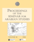 Image for Proceedings of the Seminar for Arabian Studies Volume 46, 2016