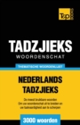 Image for Thematische woordenschat Nederlands-Tadzjieks - 3000 woorden