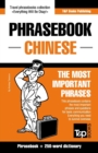 Image for Phrasebook-Chinese phrasebook and 250-word dictionary