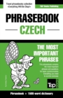 Image for English-Czech phrasebook and 1500-word dictionary