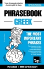 Image for English-Greek phrasebook and 3000-word topical vocabulary