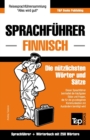 Image for Sprachfuhrer Deutsch-Finnisch und Mini-Woerterbuch mit 250 Woertern