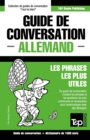 Image for Guide de conversation Francais-Allemand et dictionnaire concis de 1500 mots