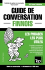 Image for Guide de conversation Francais-Finnois et dictionnaire concis de 1500 mots