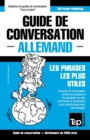 Image for Guide de conversation Francais-Allemand et vocabulaire thematique de 3000 mots