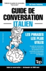 Image for Guide de conversation Francais-Italien et vocabulaire thematique de 3000 mots