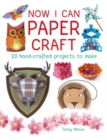 Image for Now I can paper craft  : 20 hand-crafted projects to make