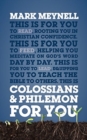 Image for Colossians &amp; Philemon For You