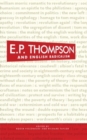 Image for E.P. Thompson and English Radicalism