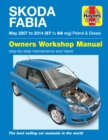 Image for Skoda Fabia petrol &amp; diesel owner&#39;s workshop manual  : 2007-2014