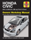 Image for Honda Civic petrol and diesel owner&#39;s workshop manual