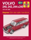 Image for Volvo 240, 242, 244 and 245 1974 - 1993 Haynes Repair Manual (svenske utgava)