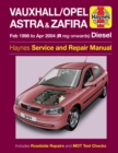 Image for Vauxhall/Opel Astra &amp; Zafira owner&#39;s workshop manual