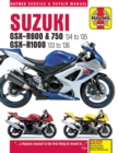 Image for Suzuki GSX-R600/750 motorcycle repair manual