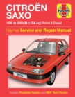 Image for Citroen Saxo owner&#39;s workshop manual