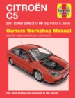 Image for Citroen C5 owner&#39;s workshop manual