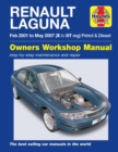 Image for Renault Laguna petrol and diesel owner&#39;s workshop manual  : 01-05