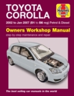 Image for Toyota Corolla (02 - Jan 07) 51 to 56