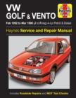 Image for VW Golf &amp; Vento Petrol &amp; Diesel (Feb 92 - Mar 98)