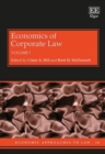 Image for Economics of Corporate Law