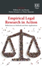 Image for Empirical legal research in action  : reflections on methods and their applications