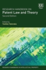 Image for Research handbook on patent law and theory