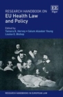 Image for Research Handbook on EU Health Law and Policy