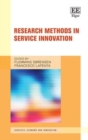 Image for Research methods in service innovation