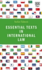 Image for Essential texts in international law