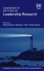 Image for Handbook of methods in leadership research