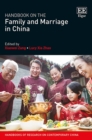 Image for Handbook on the family and marriage in China