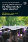 Image for Research Handbook on Quality, Performance and Accountability in Higher Education