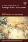 Image for Research Handbook On Foreign Direct Investment