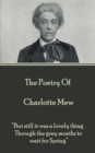 Image for The Poetry of Charlotte Mew