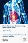 Image for Biomechanics and mechanobiology of the lumbar spine  : computational approaches - from research to in silico medicine