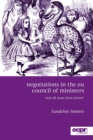 Image for Negotiations in the EU Council of Ministers