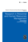 Image for Research in personnel and human resources management. : Volume 33