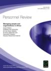 Image for Managing People and Organisations in Africa: Personnel Review