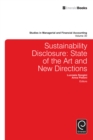 Image for Sustainability disclosure: state of the art and new directions